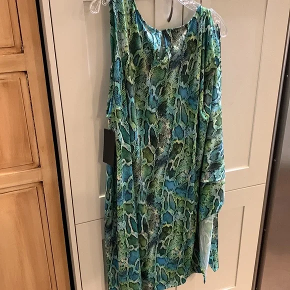 Coldesina python print dress  - 2X - Picture 8 of 8